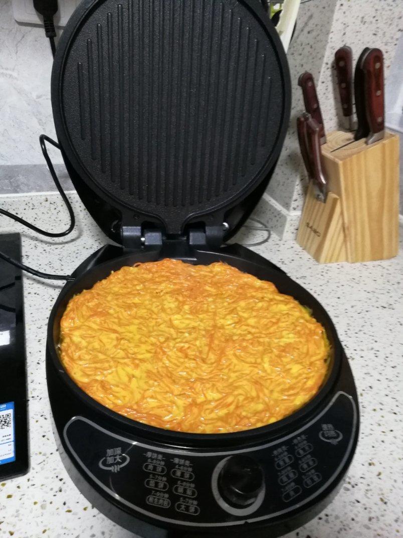 胡萝卜鸡蛋饼