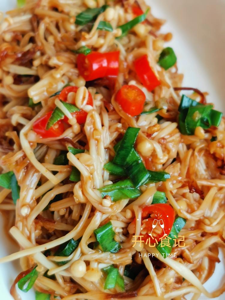 万能的空气炸锅版~超好吃的低脂低卡金针菇