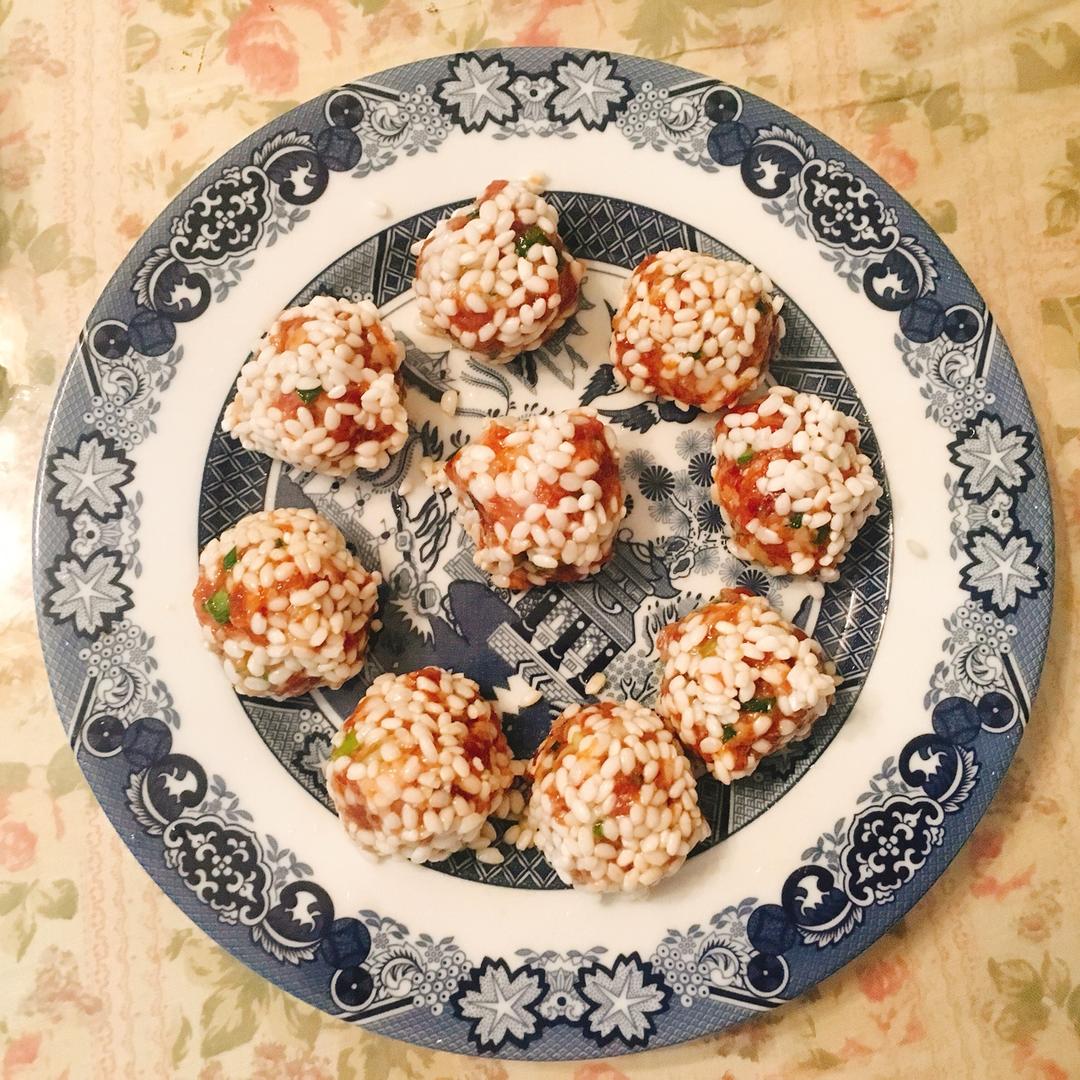 大力丸（珍珠糯米肉丸）