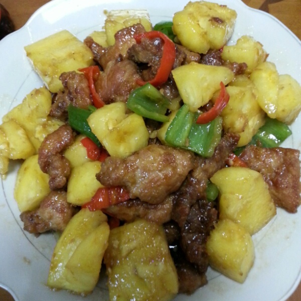 菠萝咕噜肉