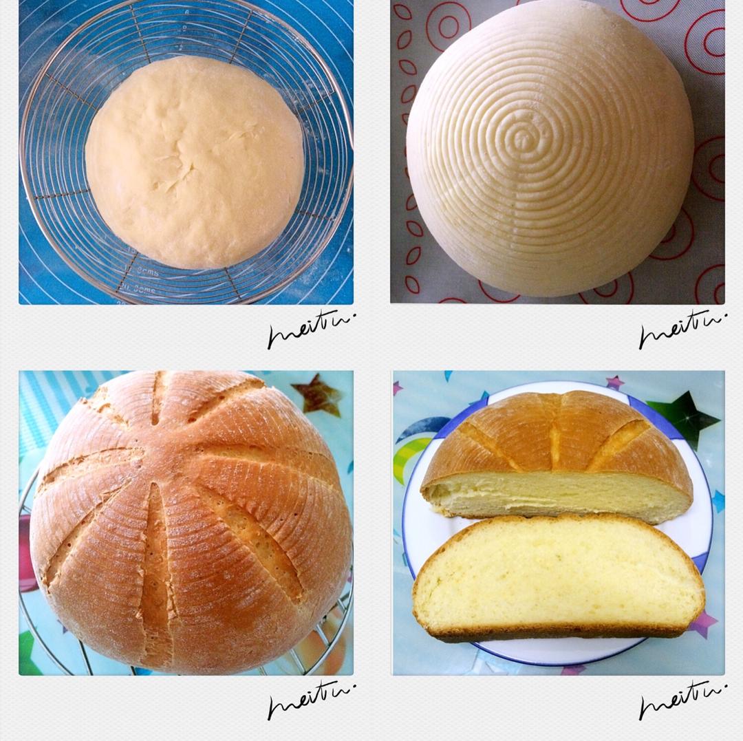 椰子油全麦欧包