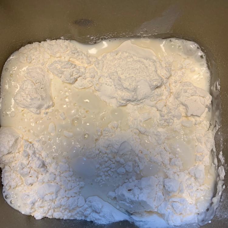 纯奶手撕吐司的做法 步骤1