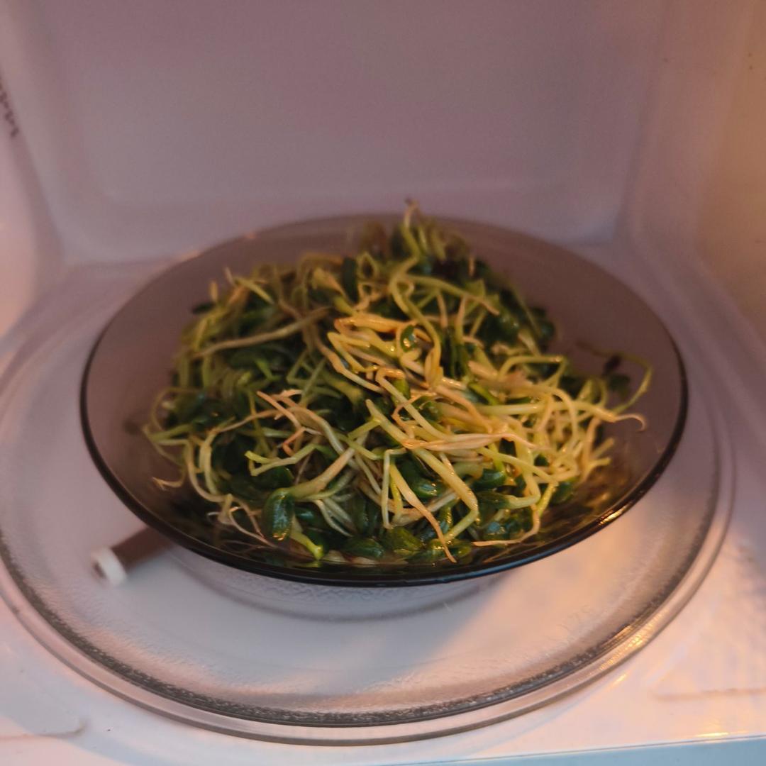清炒黑豆苗（微辣）