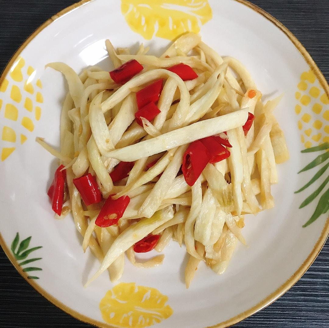 sunny小樱做的清炒高笋丝