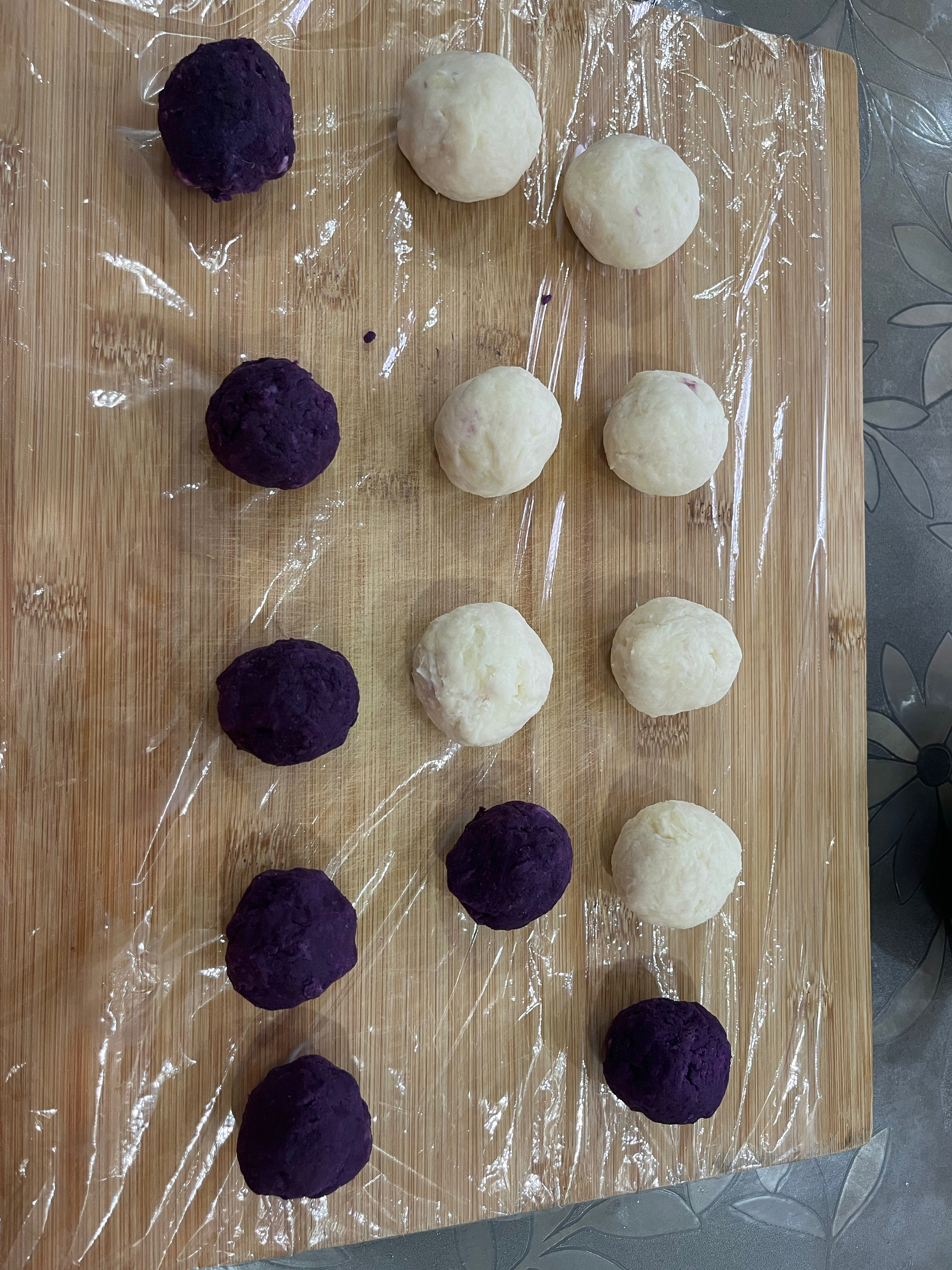山药紫薯饼—快手早餐