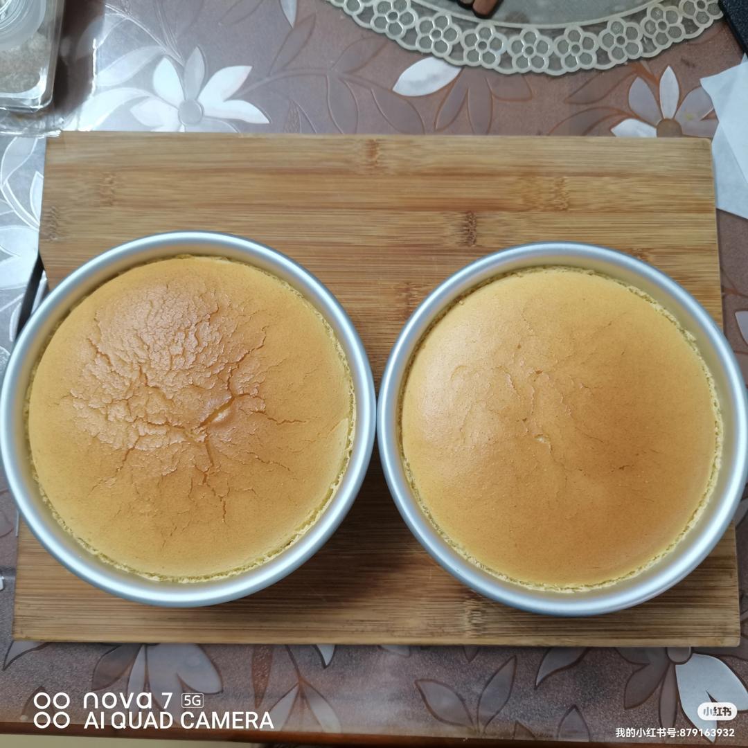 烤箱做蛋糕（戚风蛋糕的做法）