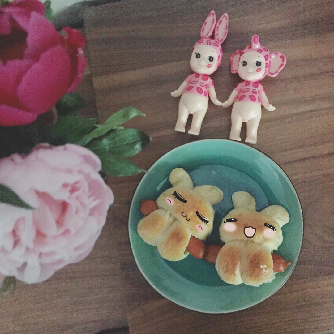 小兔子热狗包