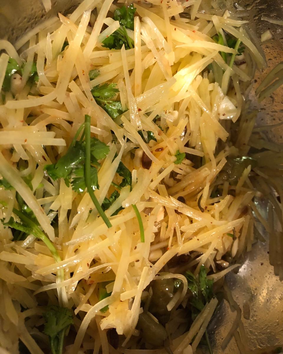 炝拌土豆丝