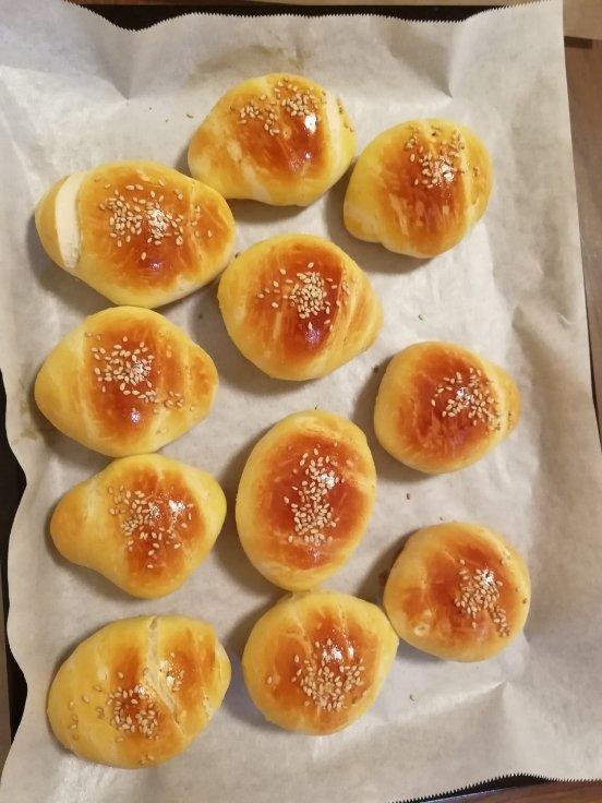 奶香牛角包，松软香甜零失败，早餐必备