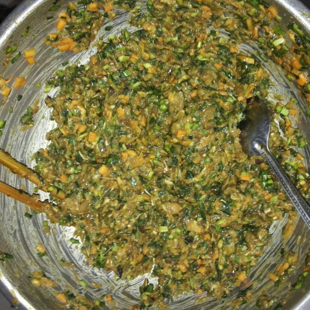 韭菜鸡蛋馅饼