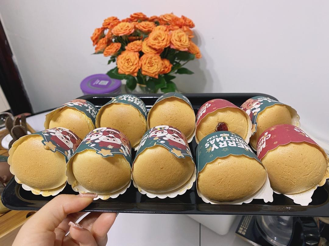 纸杯蛋糕 8寸戚风蛋糕的量