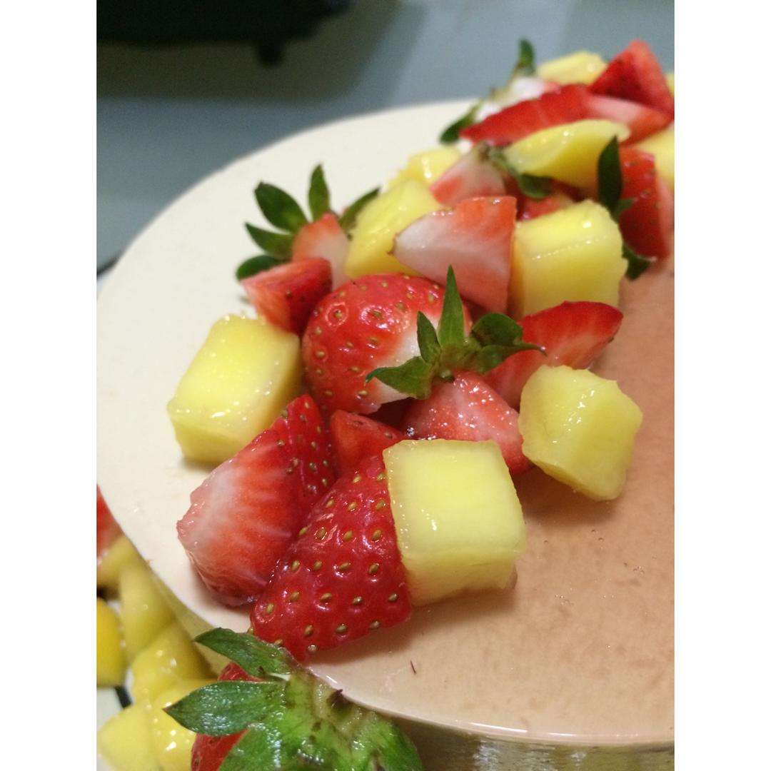 双色慕斯~圣安娜花嘴装饰Idea2~