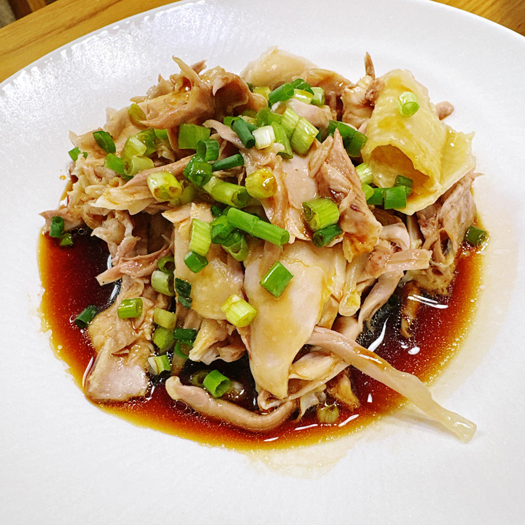 葱油鸡（鸡腿可以这样吃快手菜）