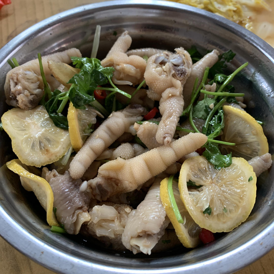 超好吃的🍋酸辣凤爪