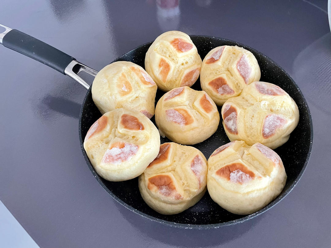 开花蛋奶馒头