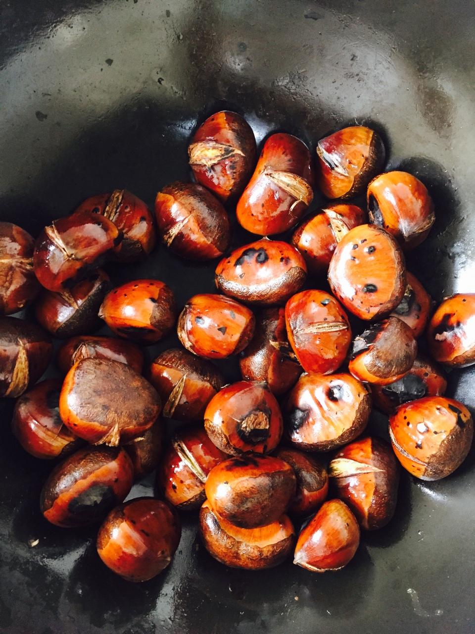 慵懒美丽的栗子