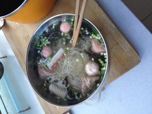 鱼丸紫菜汤面的做法 步骤8