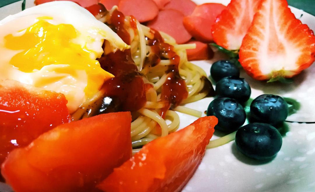 番茄肉酱意大利面