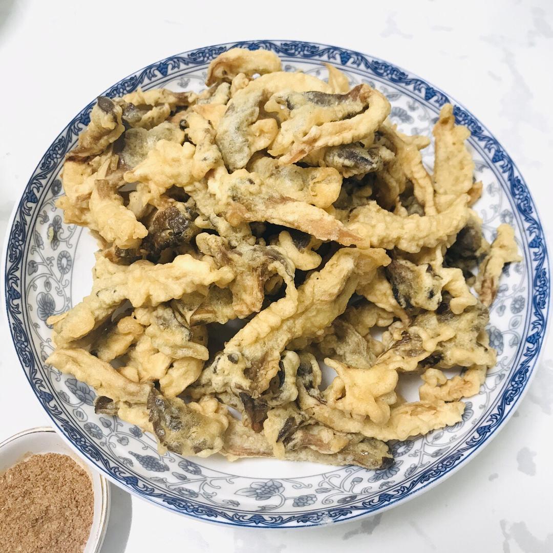 简易干炸蘑菇