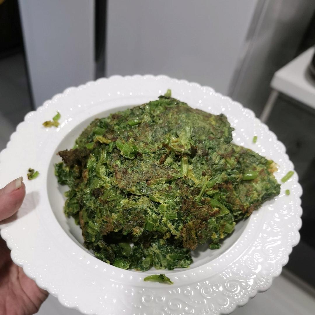 中高考营养配餐-茼蒿炒鸡蛋