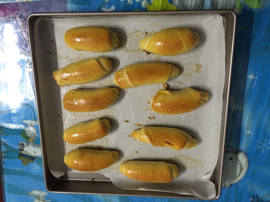 黄油面包卷