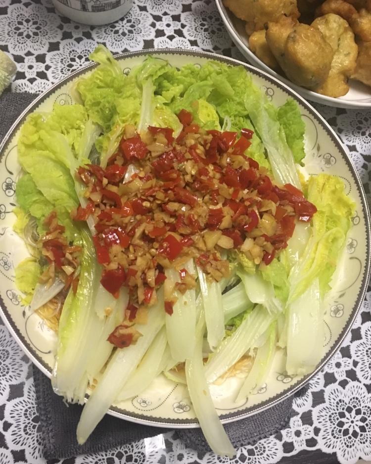 蒜蓉粉丝娃娃菜