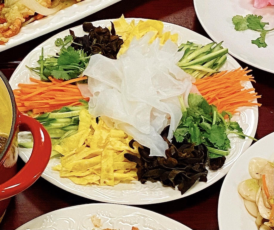 曼食慢语丨2021年夜饭-五彩大拉皮