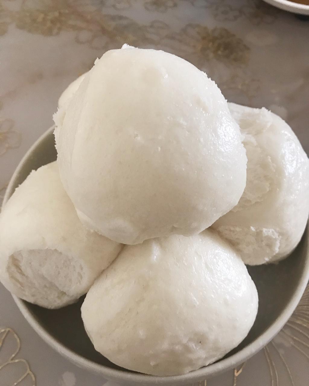 纯手工奶香馒头【无泡打粉，无添加】