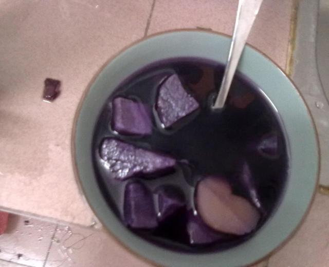 紫薯糖水的做法