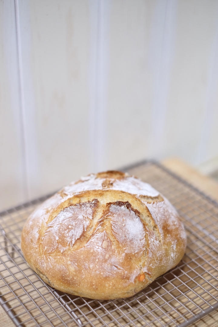 无糖低油/无油全麦欧包：简单易做