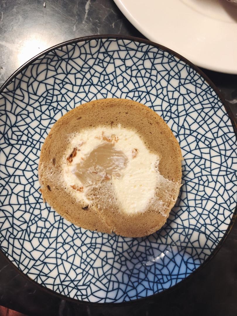 咖啡焦糖可可脆片盒子蛋糕