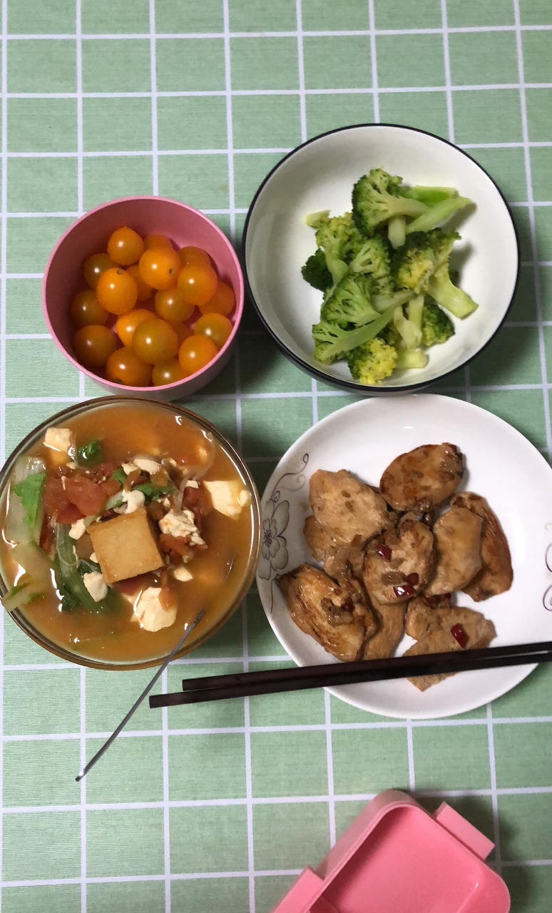 番茄豆腐汤