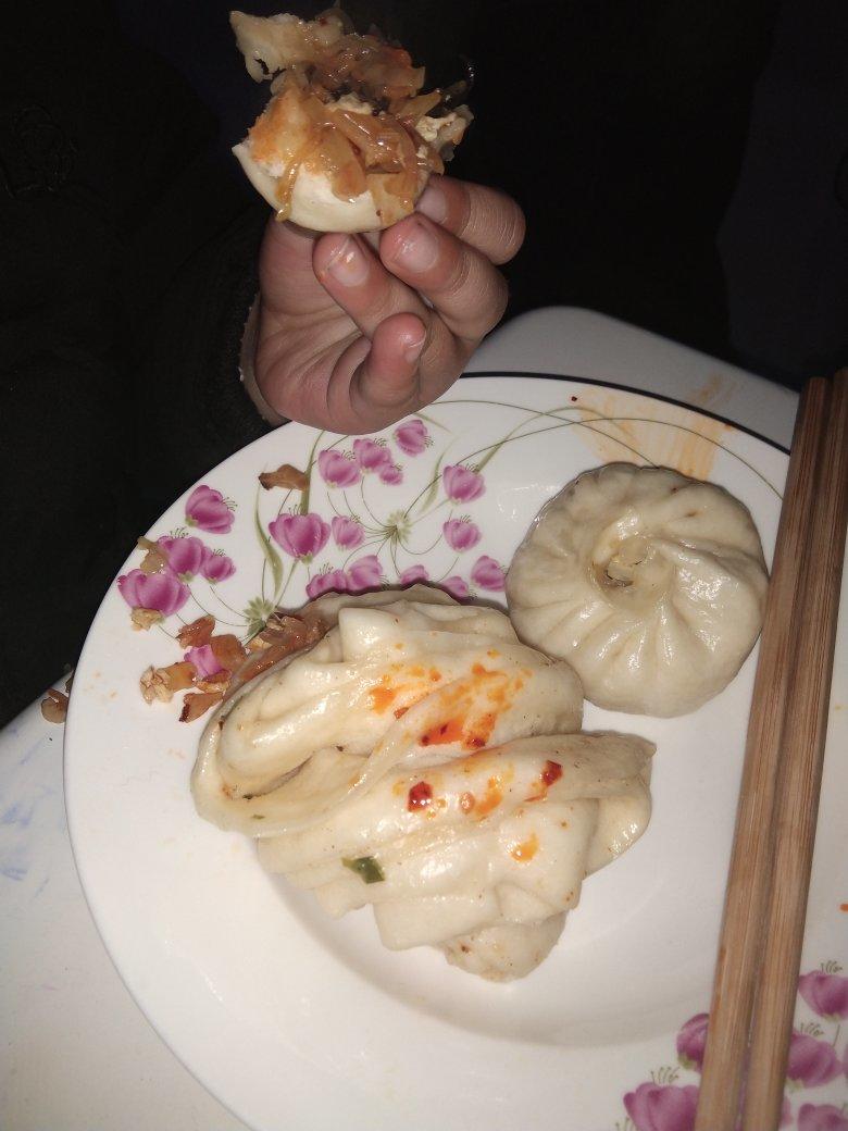 薄皮馅多的素包子（饺子皮版）