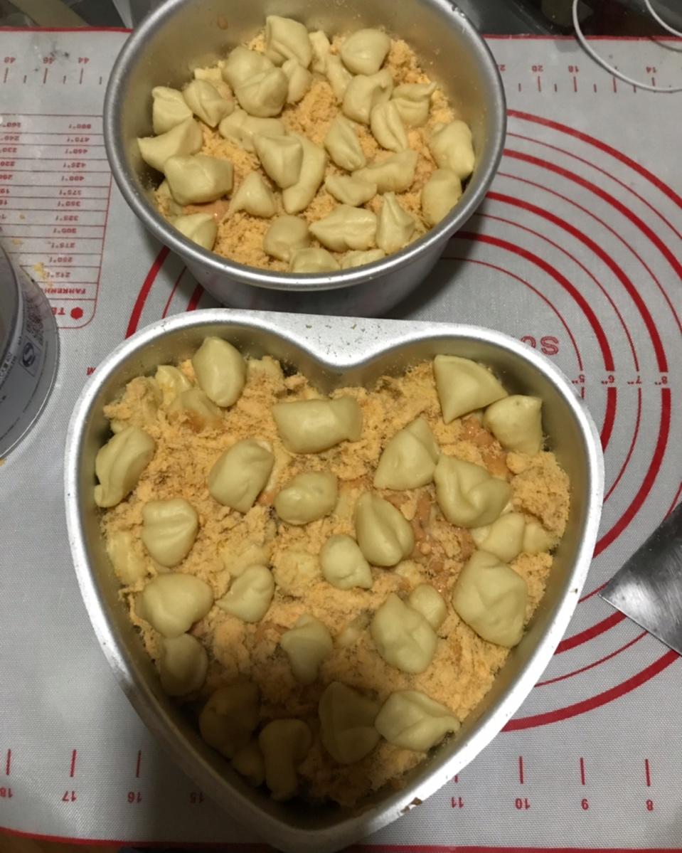 肉松手撕面包—超软会爆浆的面包哟