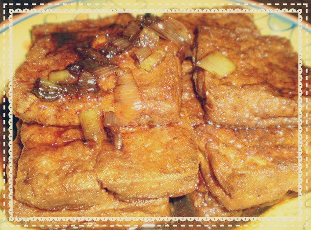 红烧臭豆腐