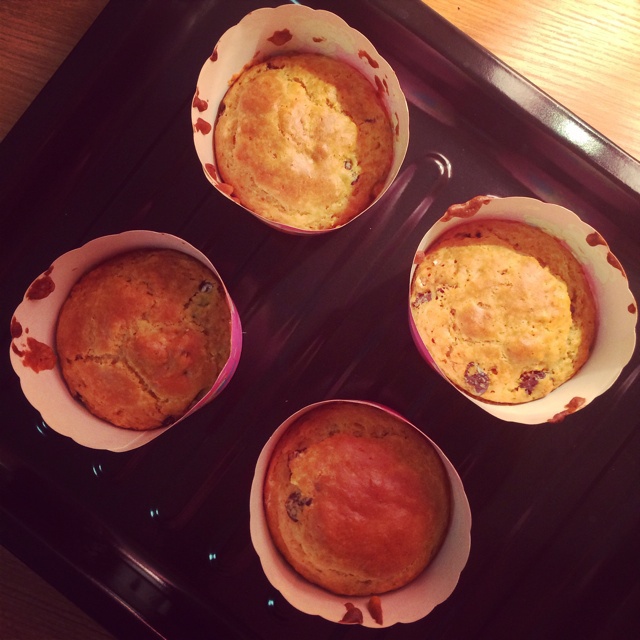 蔓越莓麦芬蛋糕