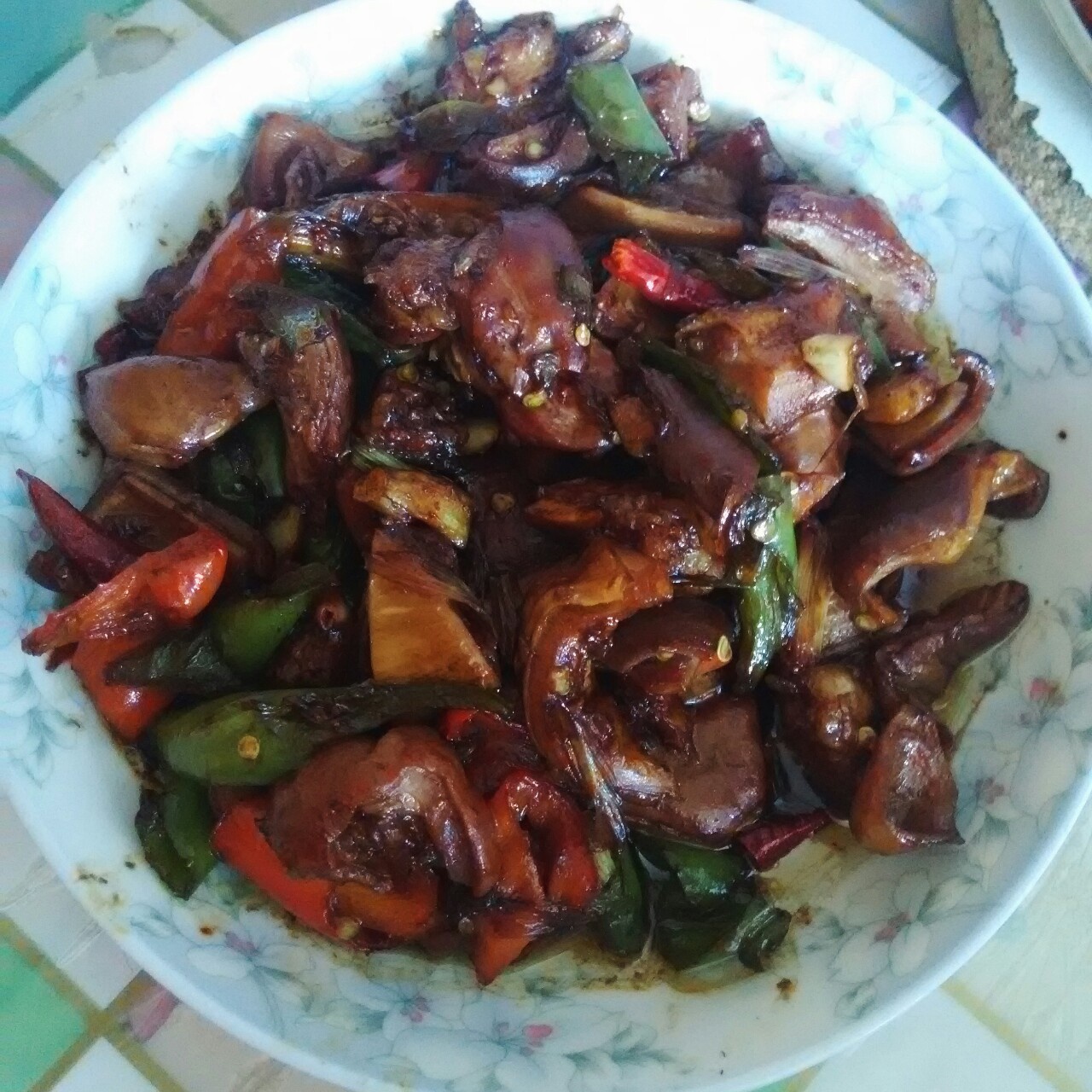 香辣小炒肚丝