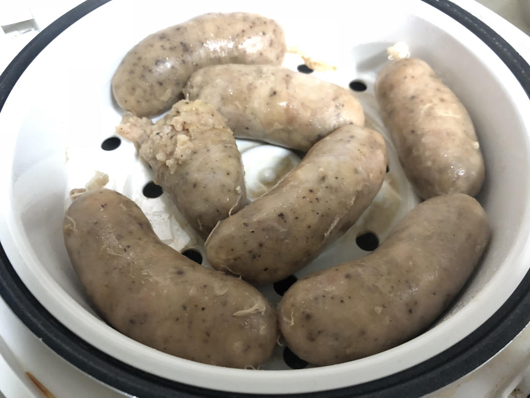 Q弹多汁的自制台式脆皮肠——绝对秒杀市售