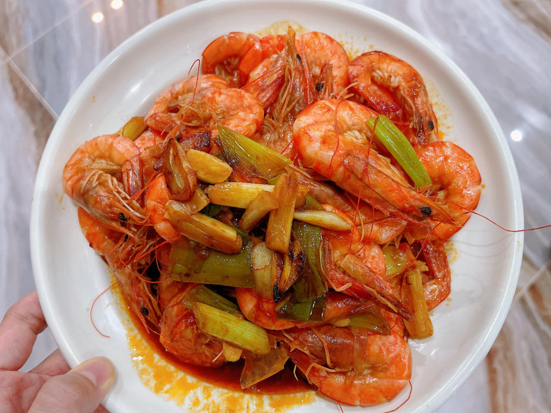 番茄酱闷大虾