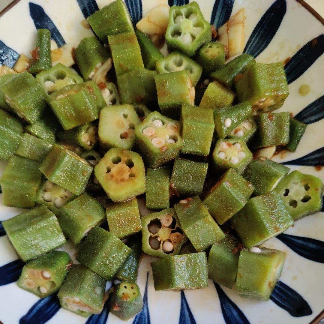 夏日快手菜凉拌秋葵