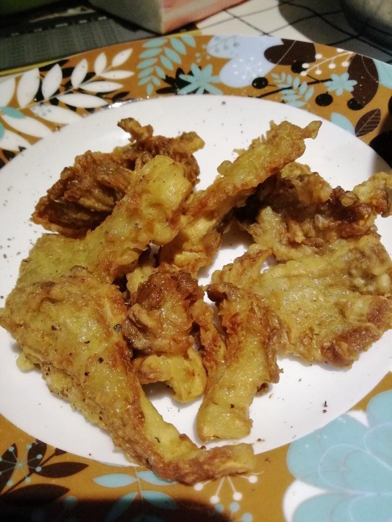 油炸平菇