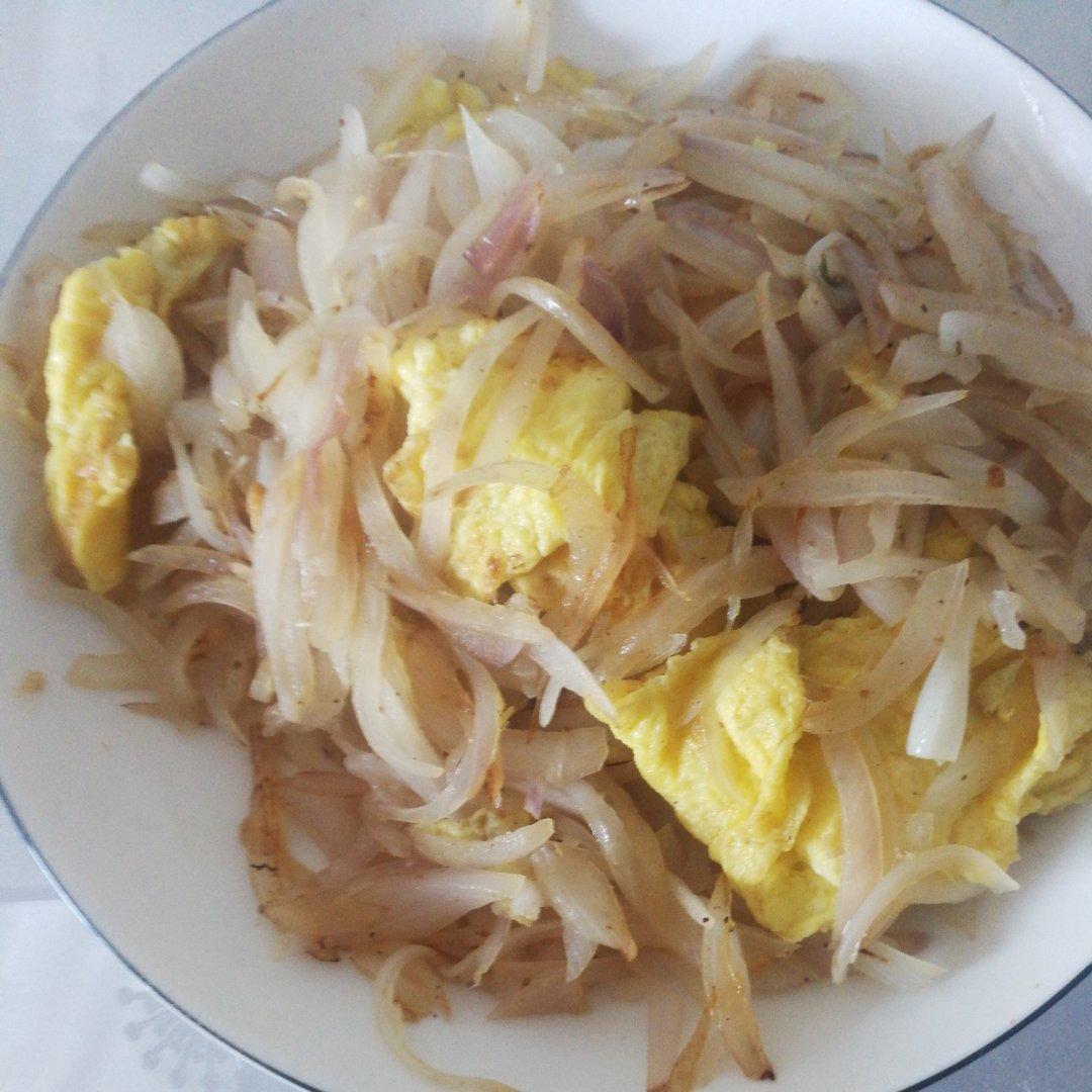 洋葱炒鸡蛋