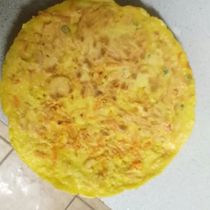 胡萝卜鸡蛋饼