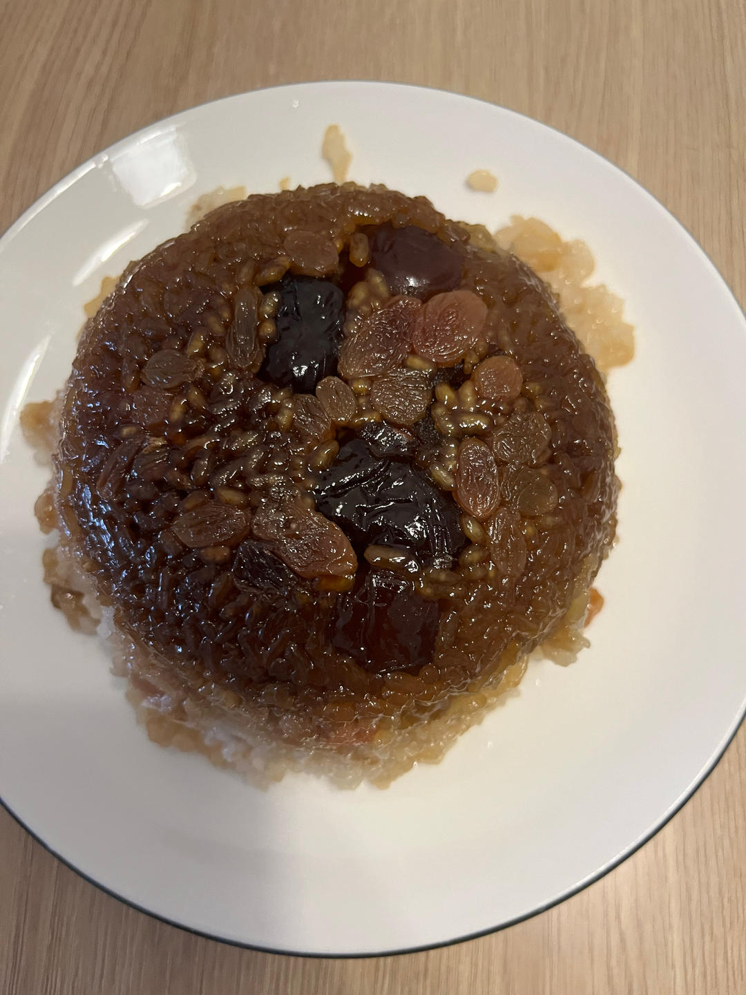 甜甜的红糖糯米饭