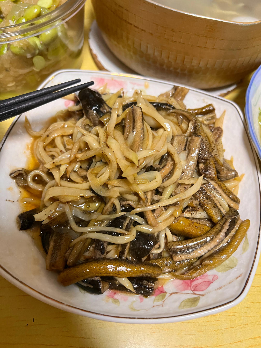 茭白鳝丝
