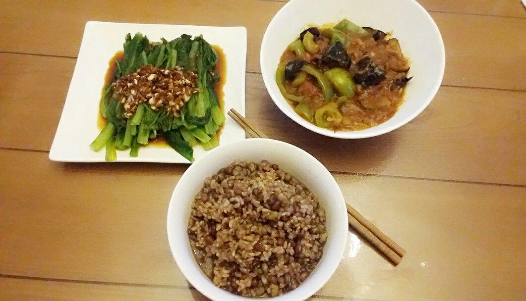 白灼油麦菜