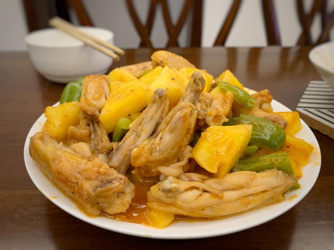 菠萝咕咾鸡翅