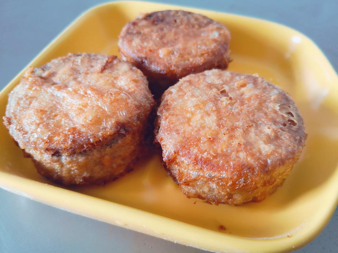 【绿豆饼】充满童年回忆的酥炸绿豆车轮饼（附简易自制炒绿豆馅做法）
