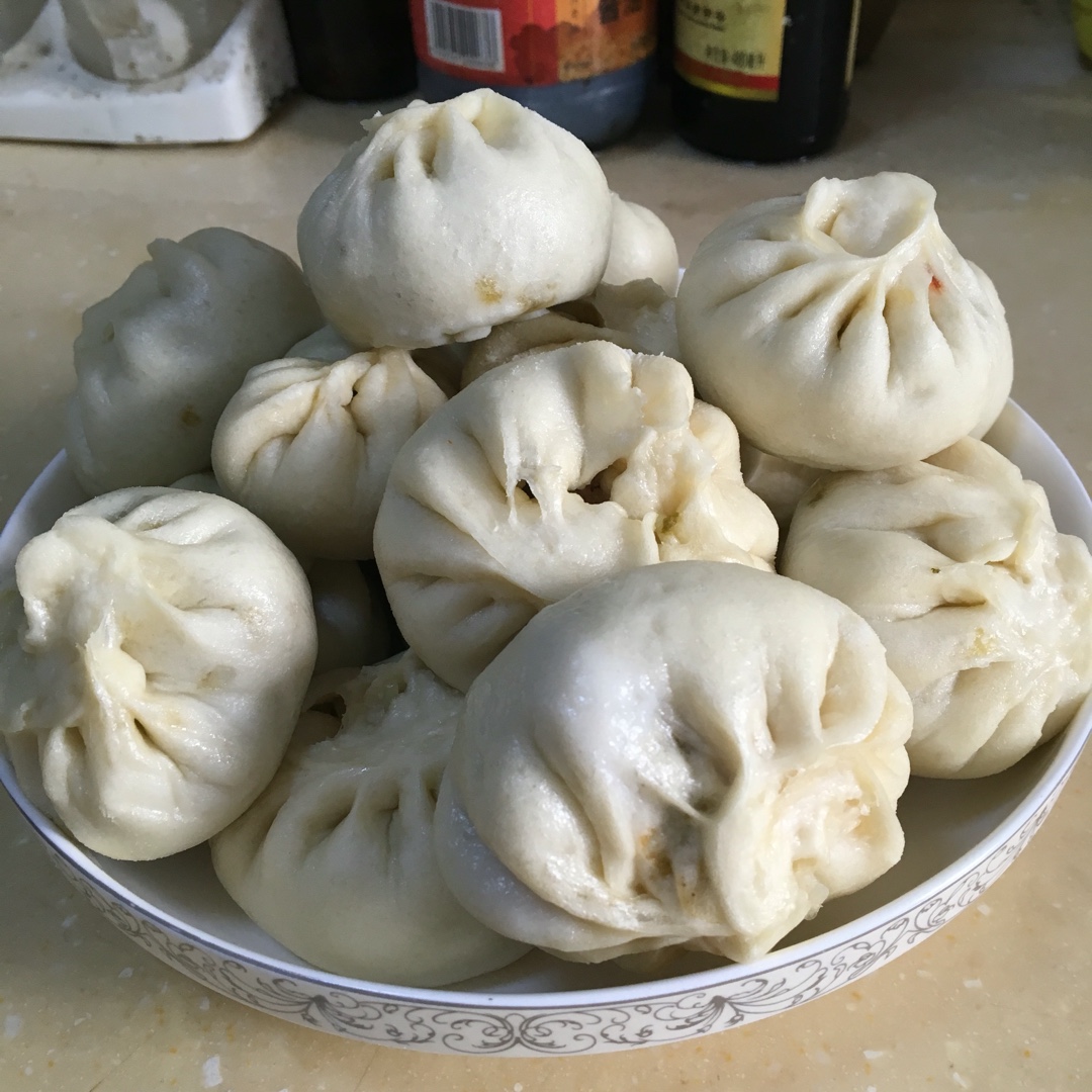 家庭手工肉馅大包子