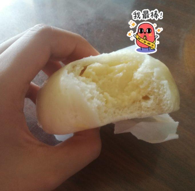 不用称的奶黄包~